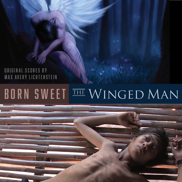 BORN SWEET / THE WINGED MAN ablum art